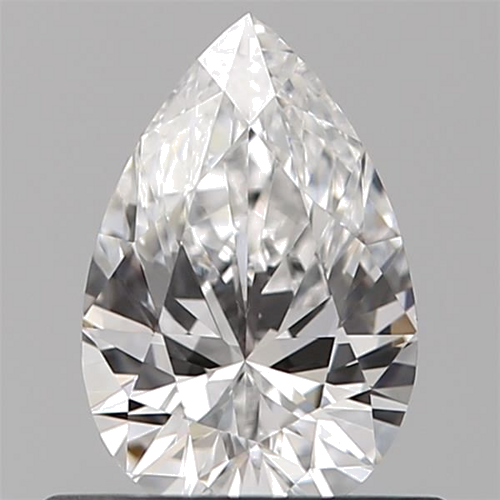 0.47 carat D-VS2 Natūralus Pear Deimantas (1)