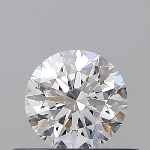 0.41 carat D-SI1 Very Good cut Natūralus Round Deimantas (1)