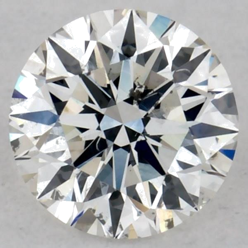 0.25 carat H-SI2 Excellent cut Natūralus Round Deimantas (1)