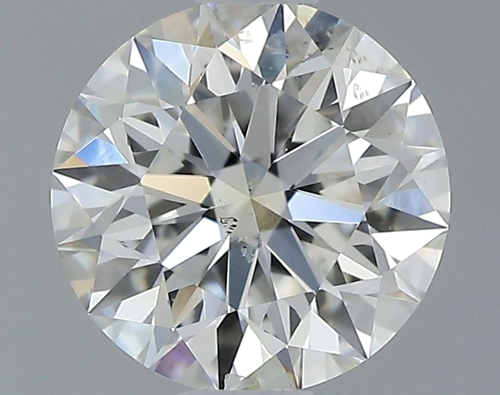 0.76 carat I-SI2 Excellent cut Natūralus Round Deimantas (1)