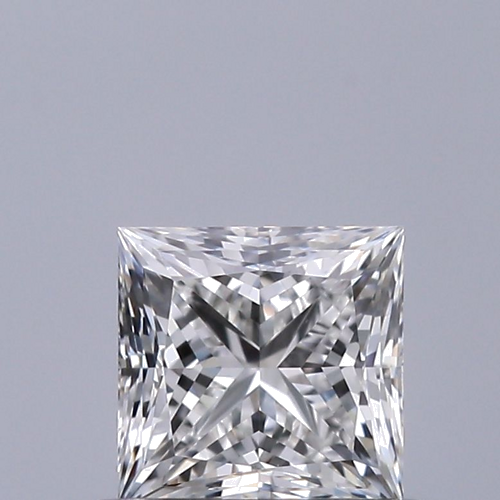 0.51 carat F-VVS1 Natūralus Princess Deimantas (1)