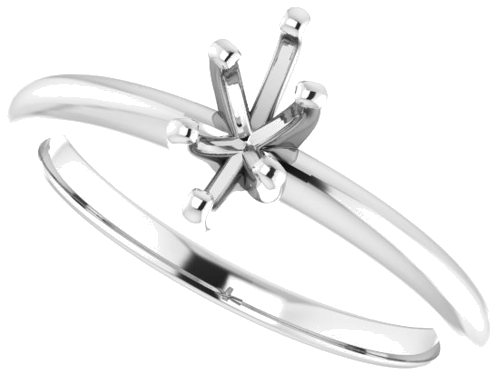 Sužadėtuvių Žiedas „Solitaire“ 585 Baltojo Aukso Marquise 7mm x 3.5mm (5)