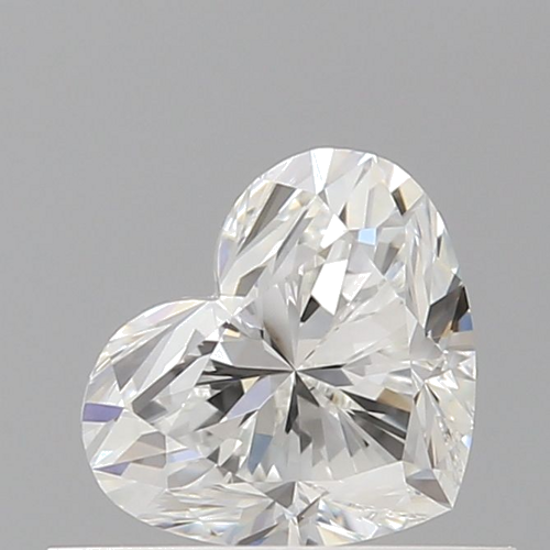 0.51 carat G-IF Natūralus Heart Deimantas (1)