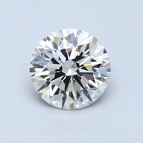 0.86 carat D-SI1 Very Good cut Natūralus Round Deimantas (1)