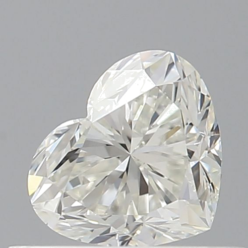 0.51 carat I-VVS1 Natūralus Heart Deimantas (1)
