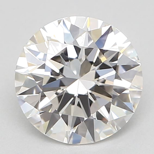 0.59 carat F-VVS1 Excellent cut Natūralus Round Deimantas (1)