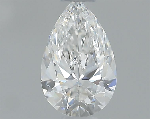 0.33 carat E-VVS2 Natūralus Pear Deimantas (1)