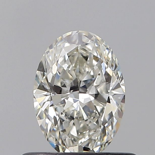 0.5 carat H-SI1 Natūralus Oval Deimantas (1)