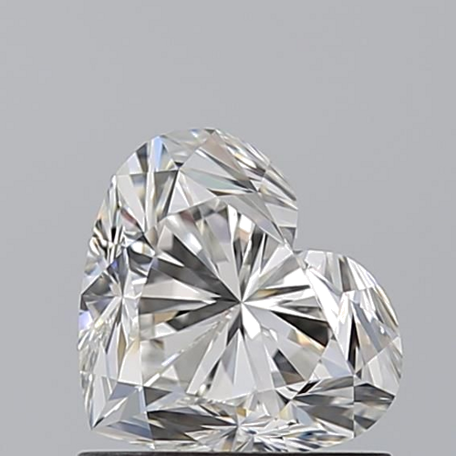 1.01 carat H-VVS2 Natūralus Heart Deimantas (1)