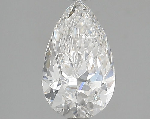 1.7 carat G-SI2 Natūralus Pear Deimantas (1)