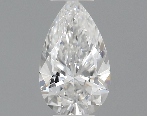 0.23 carat E-VS1 Natūralus Pear Deimantas (1)
