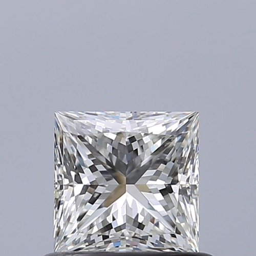0.63 carat G-VVS1 Natūralus Princess Deimantas (1)