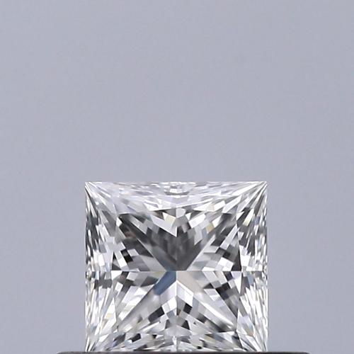 0.35 carat F-VVS2 Natūralus Princess Deimantas (1)