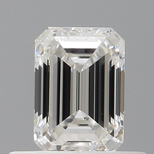 0.53 carat F-VVS2 Natūralus Emerald Deimantas (1)
