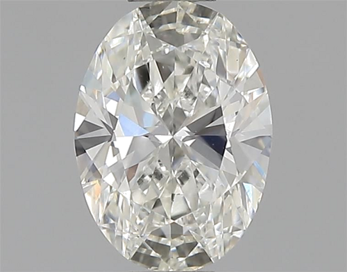 0.5 carat I-VS2 Natūralus Oval Deimantas (1)