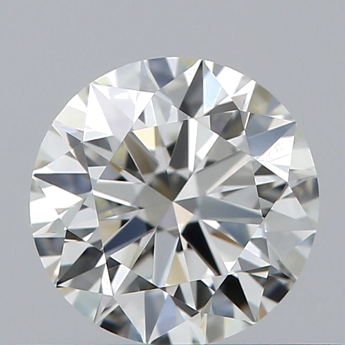 0.51 carat K-VVS1 Excellent cut Natūralus Round Deimantas (1)