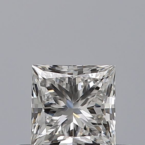 0.33 carat F-VVS1 Natūralus Princess Deimantas (1)