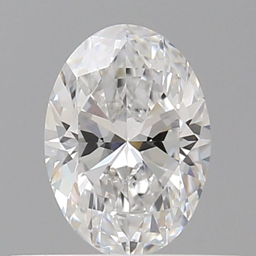 0.4 carat D-VVS2 Natūralus Oval Deimantas (1)