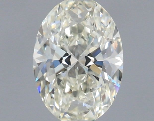 0.34 carat K-VVS2 Natūralus Oval Deimantas (1)
