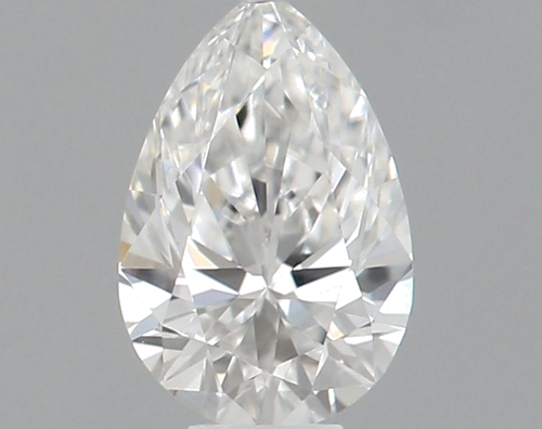 0.23 carat E-VVS2 Natūralus Pear Deimantas (1)