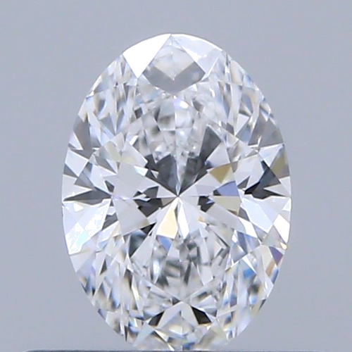 0.38 carat D-SI1 Natūralus Oval Deimantas (1)