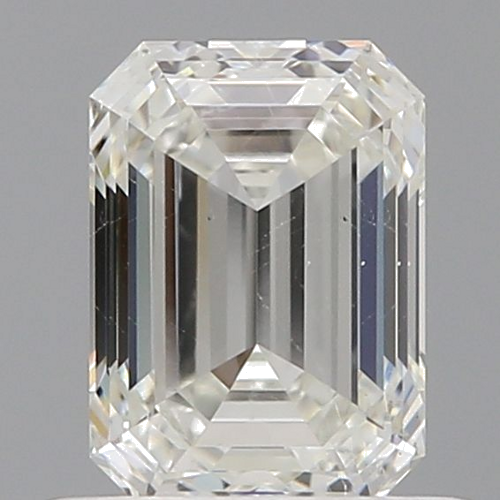 0.7 carat H-SI2 Natūralus Emerald Deimantas (1)