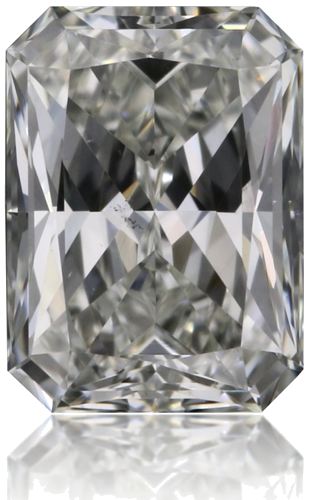 0.4 carat I-SI1 Natūralus Radiant Deimantas (1)