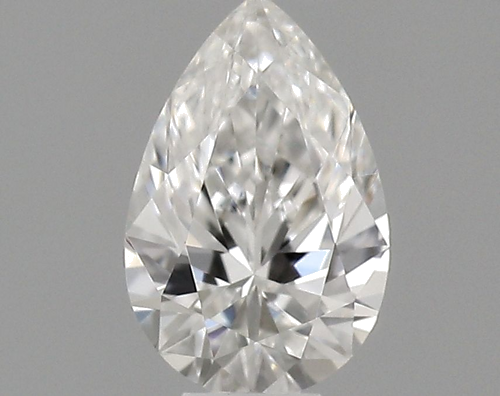 0.23 carat F-VVS1 Natūralus Pear Deimantas (1)