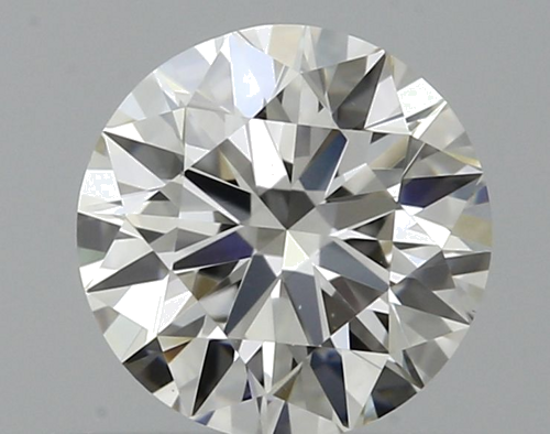 0.5 carat H-VVS2 Excellent cut Natūralus Round Deimantas (1)