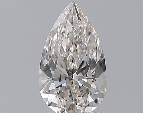 1.7 carat I-VVS2 Natūralus Pear Deimantas (1)