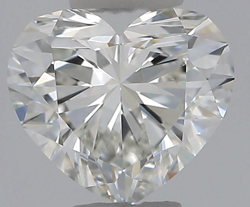 0.52 carat H-VS1 Natūralus Heart Deimantas (1)