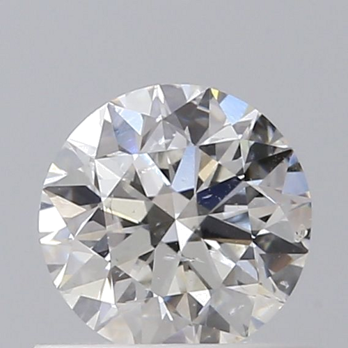 0.53 carat G-SI2 Excellent cut Natūralus Round Deimantas (1)