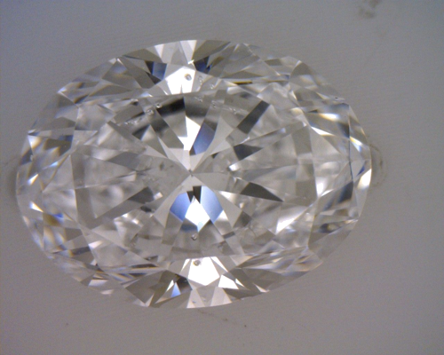 1.5 carat D-SI1 Natūralus Oval Deimantas (1)
