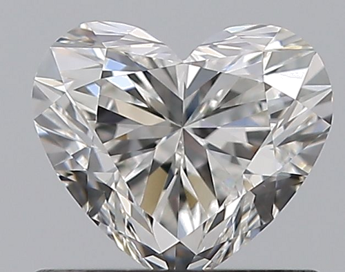0.7 carat G-VS1 Natūralus Heart Deimantas (1)