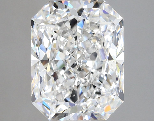 2.9 carat E-SI1 Natūralus Radiant Deimantas (1)