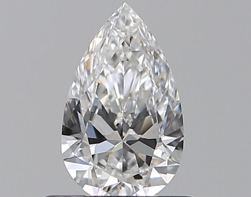 0.51 carat E-VS1 Natūralus Pear Deimantas (1)