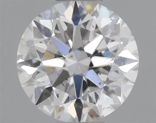 0.45 carat D-SI1 Very Good cut Natūralus Round Deimantas (1)
