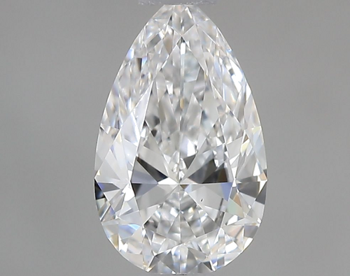 0.5 carat D-VS1 Natūralus Pear Deimantas (1)