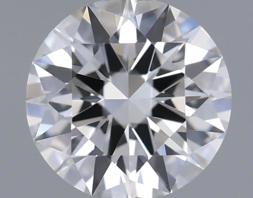 0.53 carat F-VVS2 Excellent cut Natūralus Round Deimantas (1)