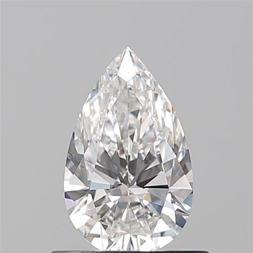 0.55 carat F-IF Natūralus Pear Deimantas (1)