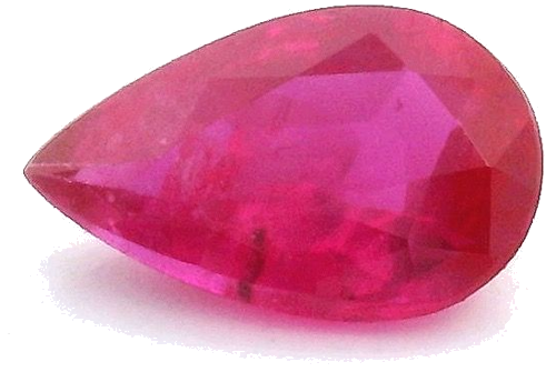 0.37 carat RED Pear Rubinas (1)