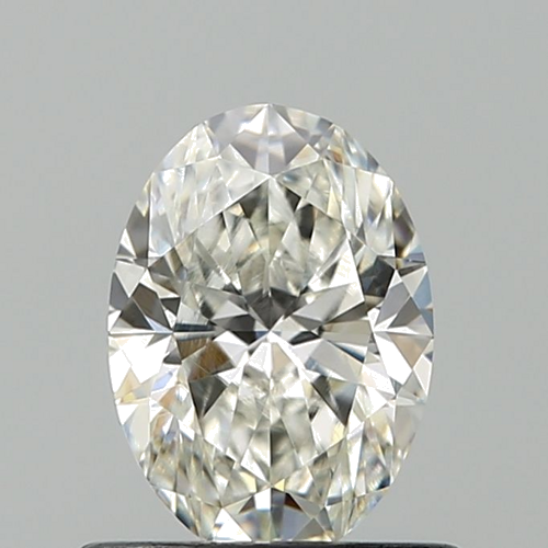 0.72 carat F-VS2 Natūralus Oval Deimantas (1)