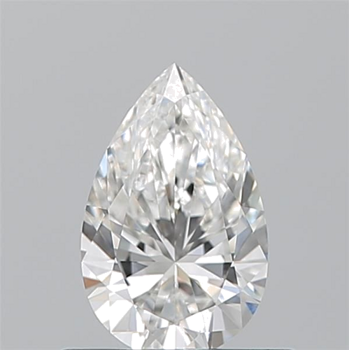 0.52 carat H-VVS2 Natūralus Pear Deimantas (1)