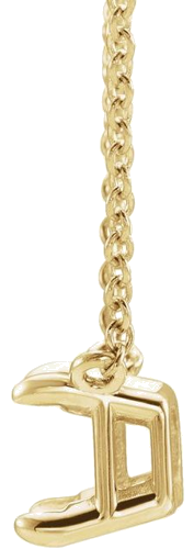 Pakabukas „Emerald Claw-Prong“ 585 Geltonojo Aukso Emerald 5mm x 3mm (5)