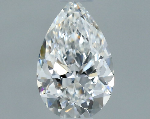 0.41 carat E-VVS1 Natūralus Pear Deimantas (1)