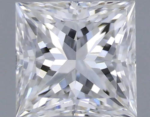 0.29 carat F-SI1 Natūralus Princess Deimantas (1)