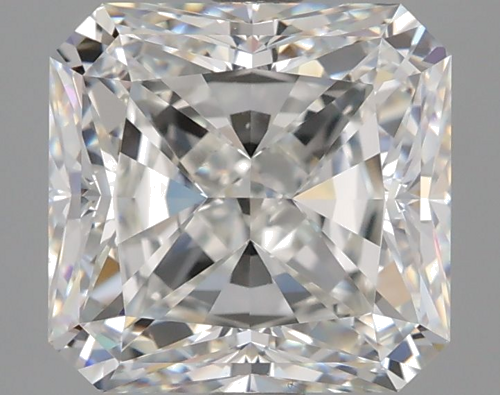 4.02 carat H-VS2 Natūralus Radiant Deimantas (1)