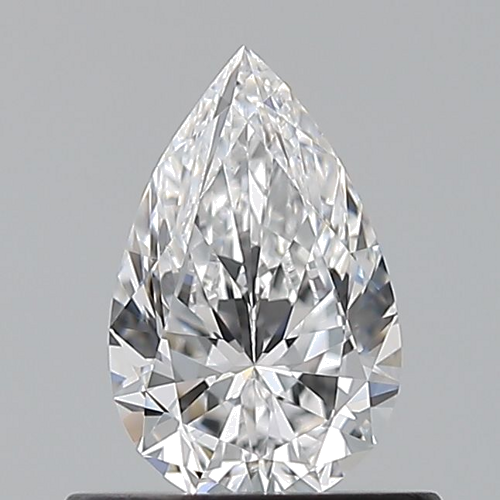 0.55 carat D-VS2 Natūralus Pear Deimantas (1)