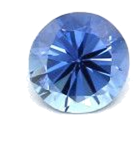 0.13 carat BLUE BRILLIANT cut Round Safyras (1)