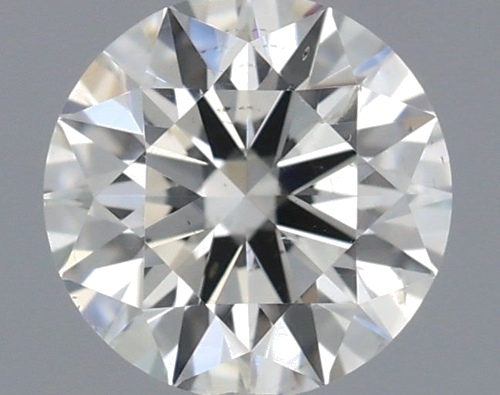 0.4 carat J-SI2 Excellent cut Natūralus Round Deimantas (1)